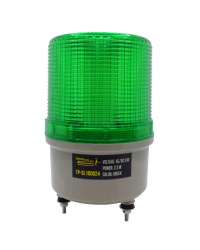 TP-SL100G24 Lámpara rotativa - LED  Ø100mm 24VCD/CA verde